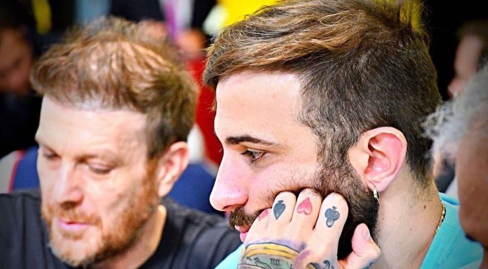 Nicola Angelini al tavolo finale del main Poker Em Casino Velden: il titolo vale 154mila euro