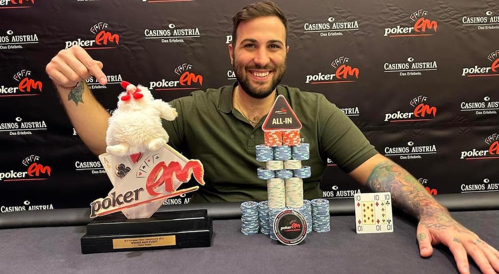 Nicola Angelini vince il main event Poker EM al Casino di Velden