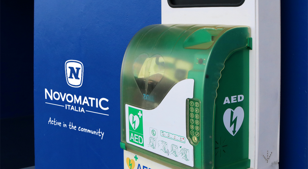 Giornata internazionale del Cuore: Novomatic dota le sale di defibrillatori