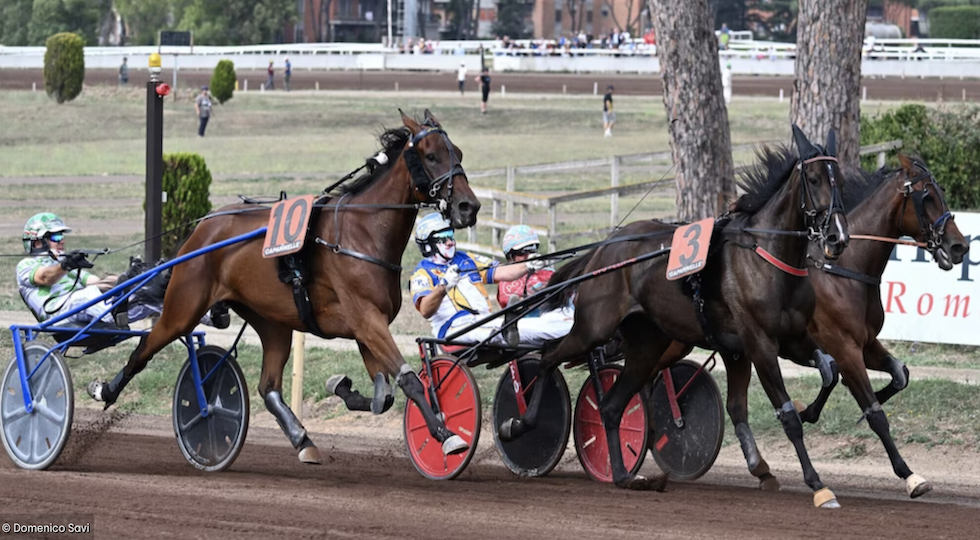 Spettacolo a Capannelle con Derby e Oaks del Trotto