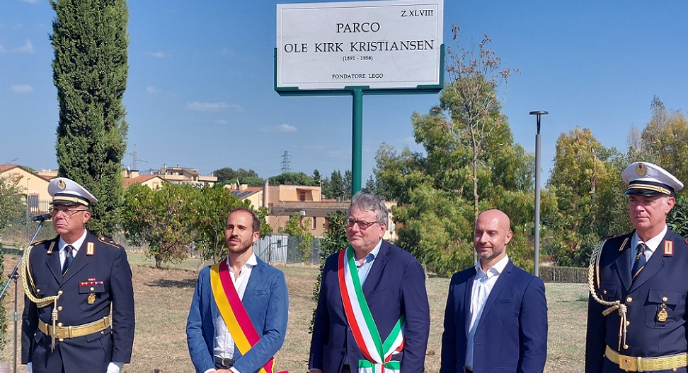 Roma: parco dedicato a Kristiansen, il papà dei mattoncini Lego