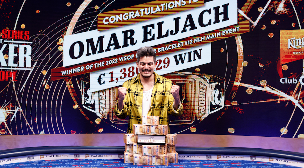 Omar Eljach vince il main event delle World Series of Poker Europe, terzo un super Shaun Deeb