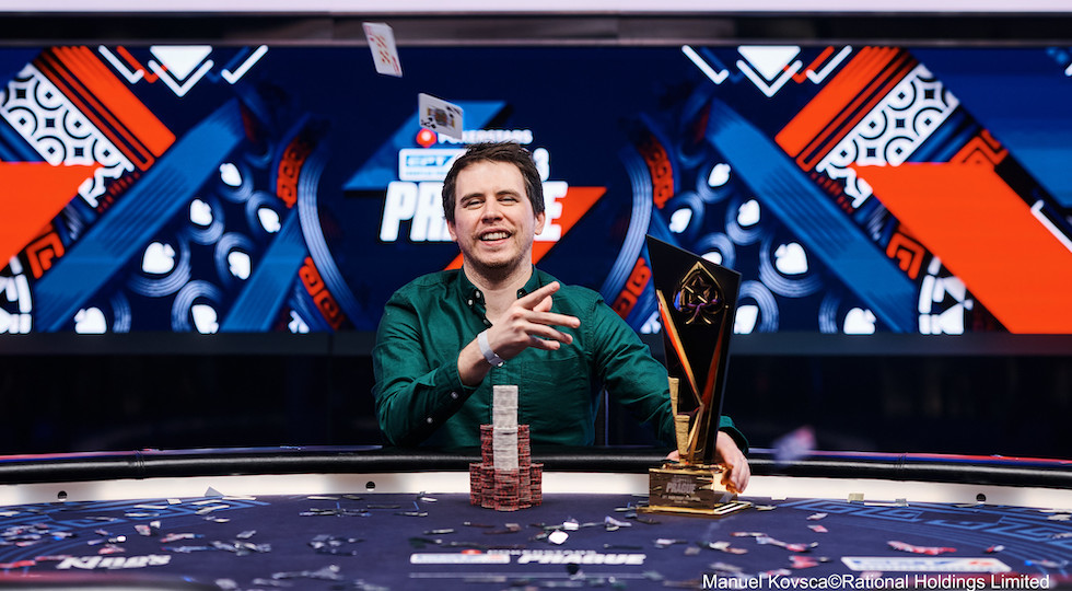 O’Neill a sorpresa vince il Main Ept Praga 2023, Ruggeri terzo e Kyte runner up da super favorito