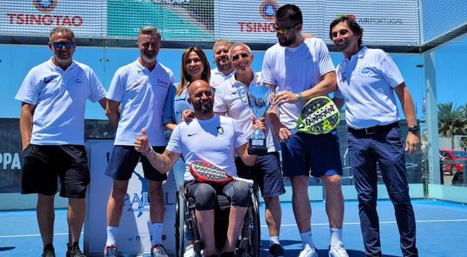 Asd SportinsiemeRoma e Fondazione Entain per il primo evento europeo Padel Mixto