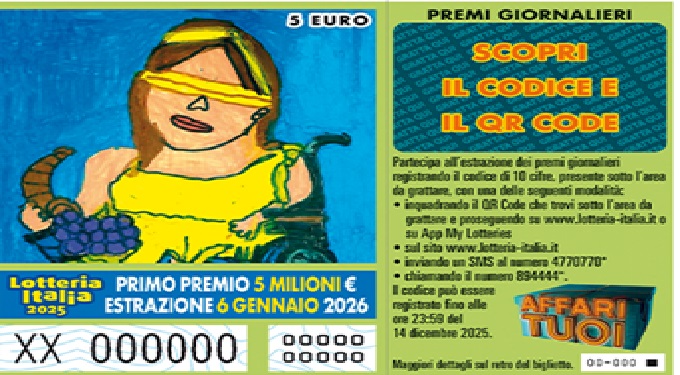Lotteria Italia: cambia il regolamento, un biglietto anche dentro un pacco di ‘Affari tuoi’