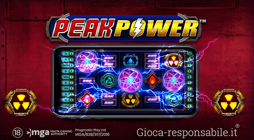 Pragmatic Play, scintille e azione con Peak of Power