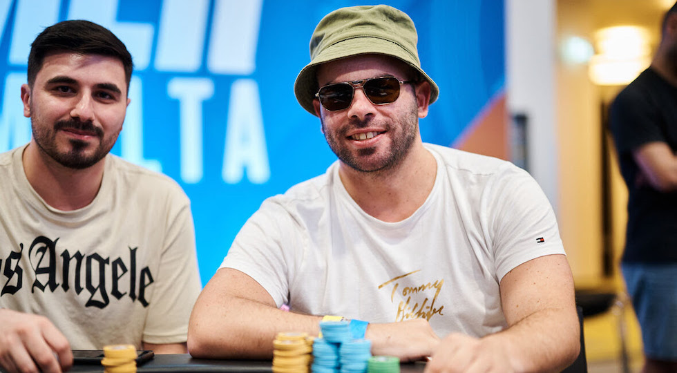 Peluso al comando con Radicchi e Pichierri al Day2 High Roller Summer Festival Malta
