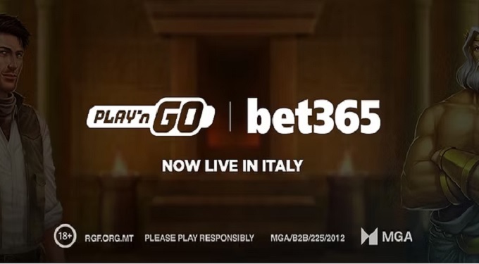 I giochi di Play’n GO ora disponibili con Bet365 in Italia