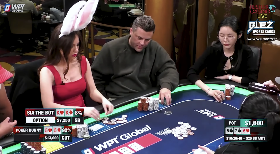 Chi ha ucciso Poker Bunny? Che pot per Sia the Bot all’Hustler Live Casino