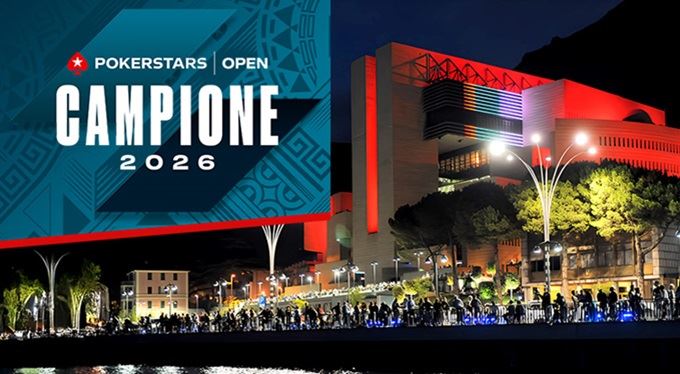 PokerStars Open Campione: dal 23 gennaio al 1° febbraio tappa nel Casinò dell’exclave