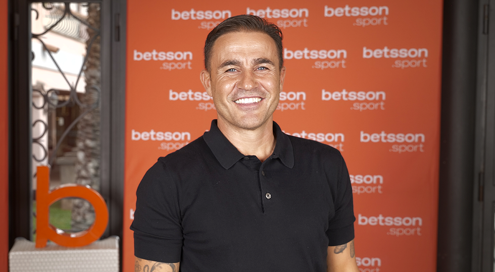 Fabio Cannavaro e Pierluigi pardo ospiti al Betsson Sport talk