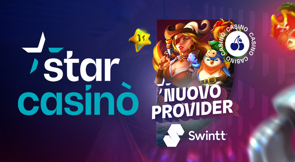 StarCasinò: arrivano in esclusiva i titoli di Swintt ed Elysium Studios