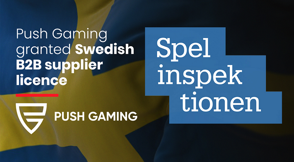 Push Gaming, licenza B2B per operare in Svezia
