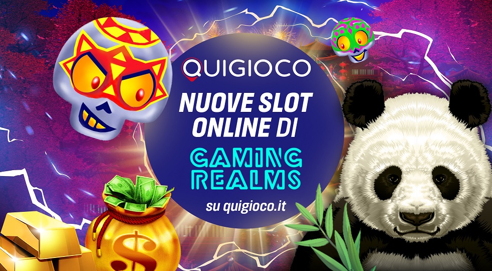 Quigioco.it, l’offerta si arricchisce ancora grazie a Gaming Realms