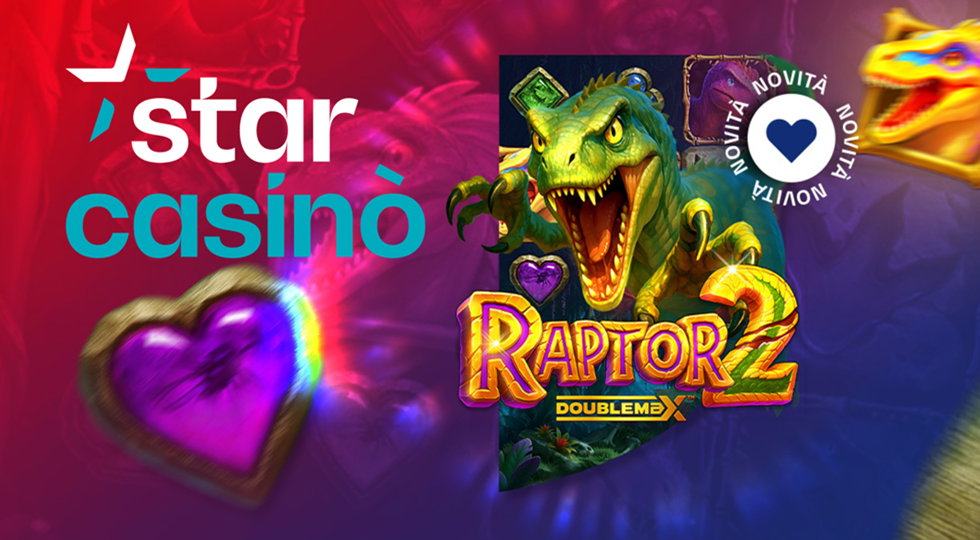StarCasinò: gennaio si chiude nel segno dell’innovazione tecnologica con la slot online Raptor 2