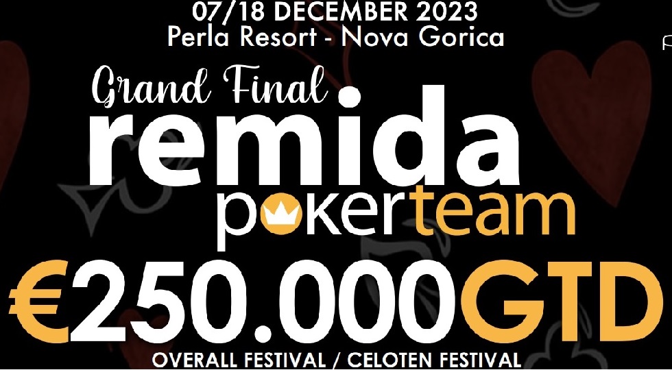 Remida pokerteam: al casinò Perla il gran finale dal 7 al 18 dicembre
