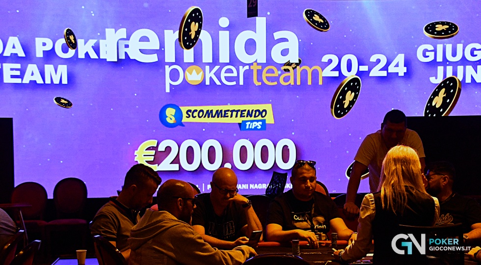 Remida Poker Team, il Day1B e tutti gli aggiornamenti dal Perla Resort di Nova Gorica