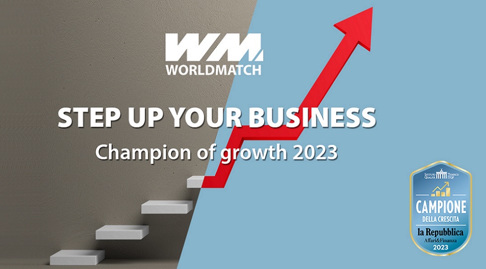 WorldMatch tra i ‘Campioni della Crescita 2023’, Boratto: ‘Contributo a sviluppo del Paese’