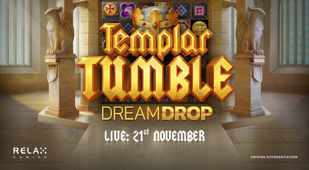 Relax Gaming, il ritorno dei cavalieri in Templar Tumble Dream Drop
