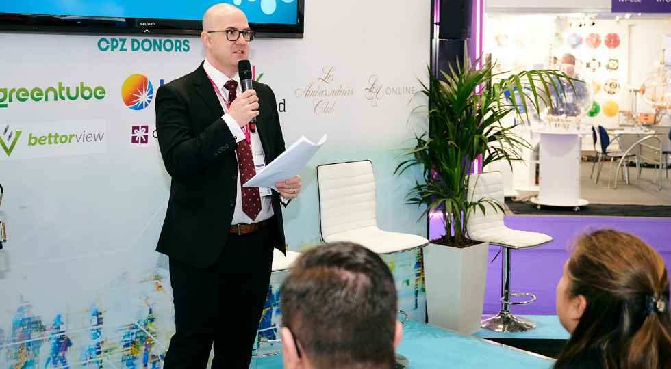 Ice, il Ceo della Gambling Commission Andrew Rhodes all’apertura dell’Ice Cpz