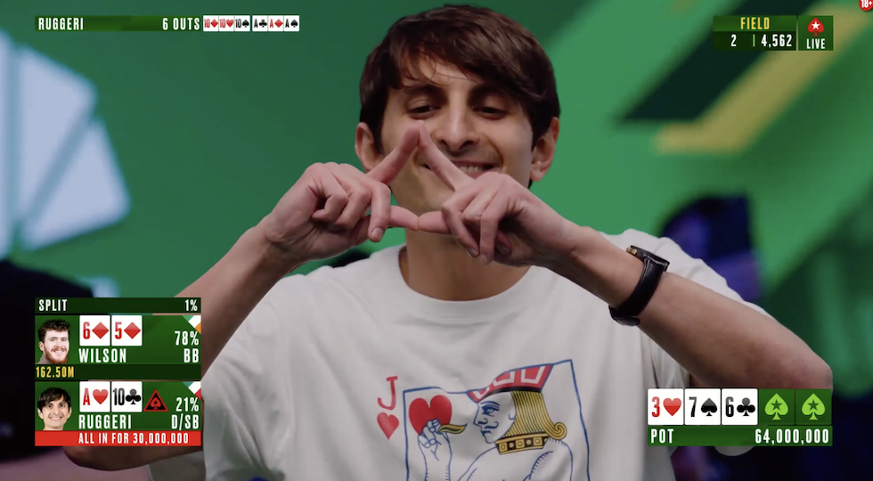 Umberto Ruggeri runner up al Main Event Irish Open per 316mila euro