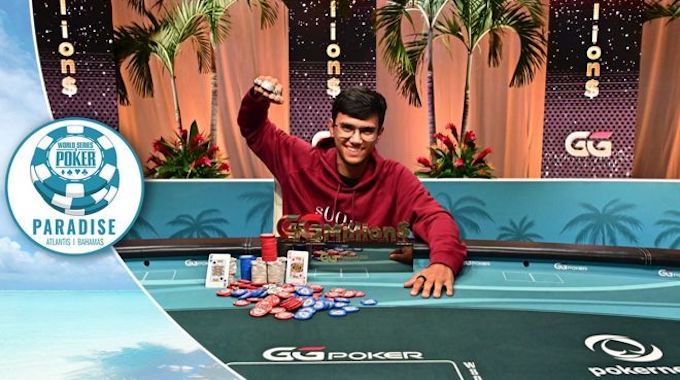 L’allievo di Holz, Samuel Mullur, vince il braccialetto della vita Wsop Paradise per 2,7 milioni $