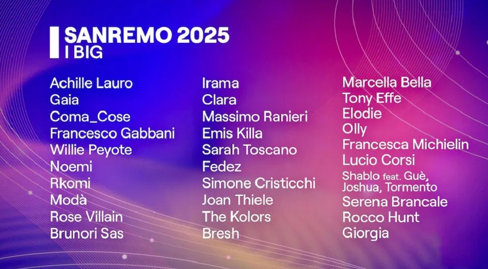 Festival di Sanremo 2025: all’Ariston Giorgia è la cantante da battere