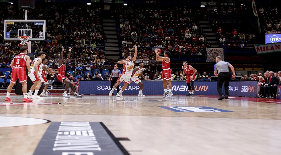 Snaifun match sponsor di Olimpia Milano – Napoli basket: emozioni in campo e sugli spalti