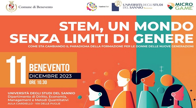 Stem, un mondo senza limiti di genere: a Benevento l’incontro promosso da Microgame e Astro4Her