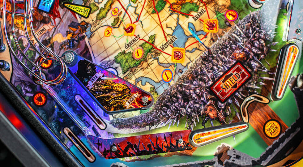 Il flipper The Tyrant’s Eye celebra i 50 anni di Dungeons & Dragons