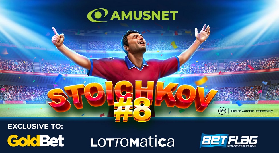 Amusnet lancia Stoichkov #8, la nuova slot ispirata alla leggenda del calcio bulgaro