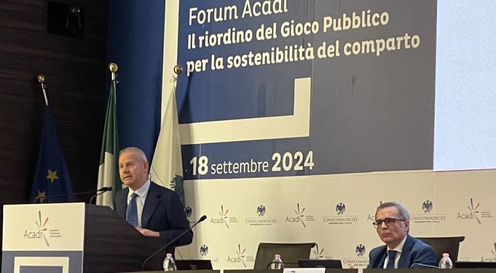Forum Acadi, Stoppani (Fipe): ‘Patto con i territori per rafforzare gioco legale’
