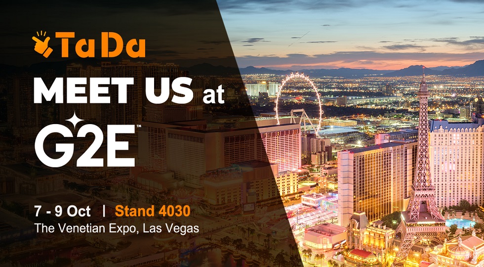 Casinò games, TaDa Gaming al G2E di Las Vegas con la sua Experience zone