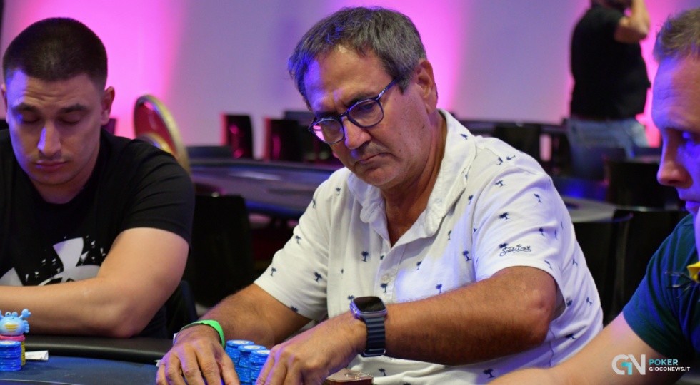 Tayfun Rodoplu monster chip leader al Day1A del Battle of Malta Autumn Edition