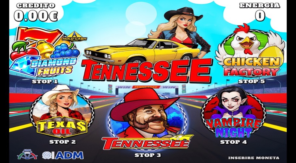 Awp: con Tennessee un viaggio nel mondo del gaming che vale per cinque