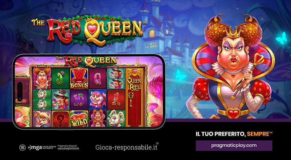 Pragmatic Play, alla conquista di cuori con The Red Queen