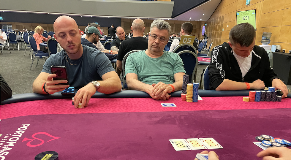 The Festival Series in Malta, Brimmers comanda con 5 italiani qualificati al Day2