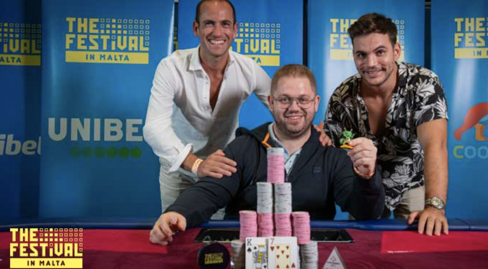 The Festival Malta: den Houting trionfa nel Main Event