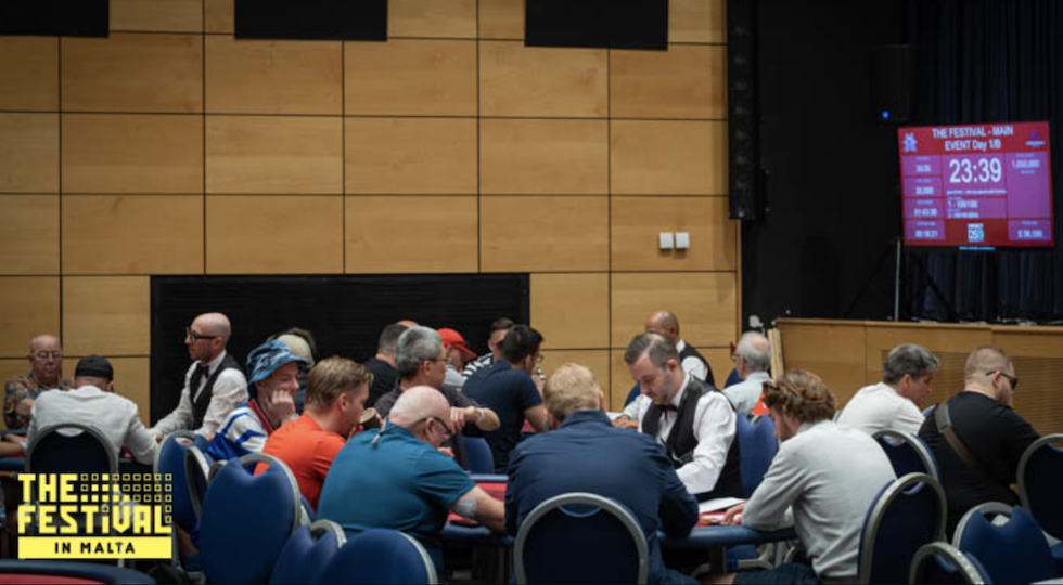 The Festival Malta: Main Event al gran finale, ecco i primi tre flight