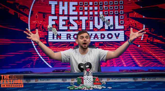 Presiyan Tsvetanov è il winner del Main Event The Festival Series Rozvadov