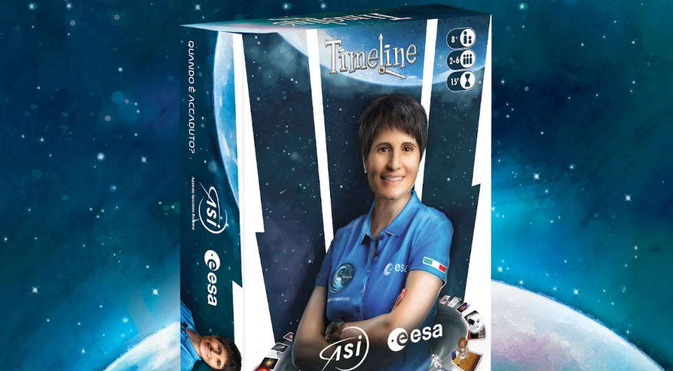 Timeline Asi ed Esa, un gioco per ‘volare’ nello spazio con Samantha Cristoforetti