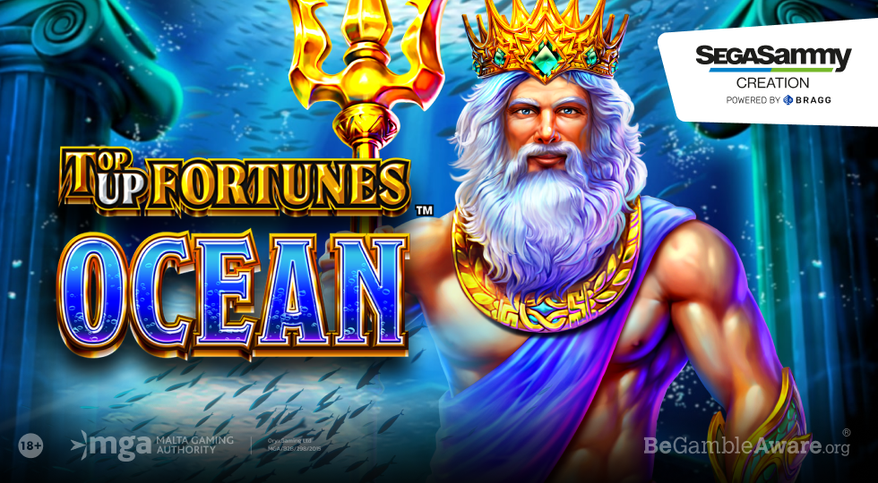 Bragg, Sega Sammy Creation debutta con Top Up Fortunes Ocean