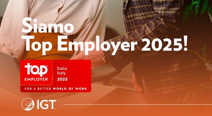 Igt Italia, Top employer per il terzo anno di fila