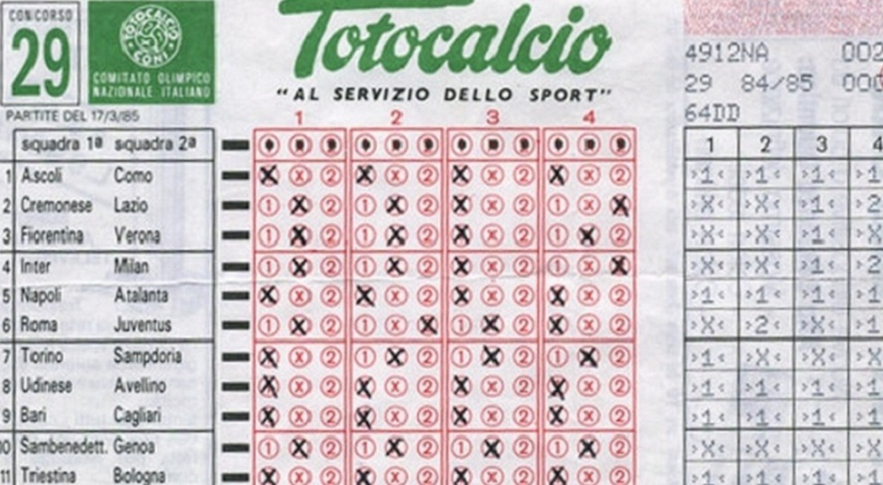 Totocalcio, ecco le partite del palinsesto per il fine settimana