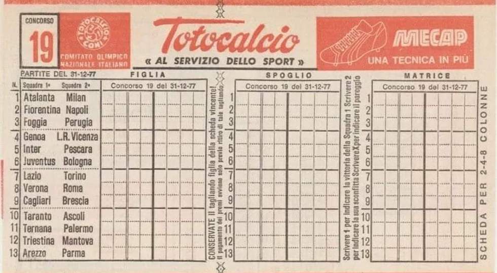 Totocalcio, Adm presenta il palinsesto del 14-16 ottobre