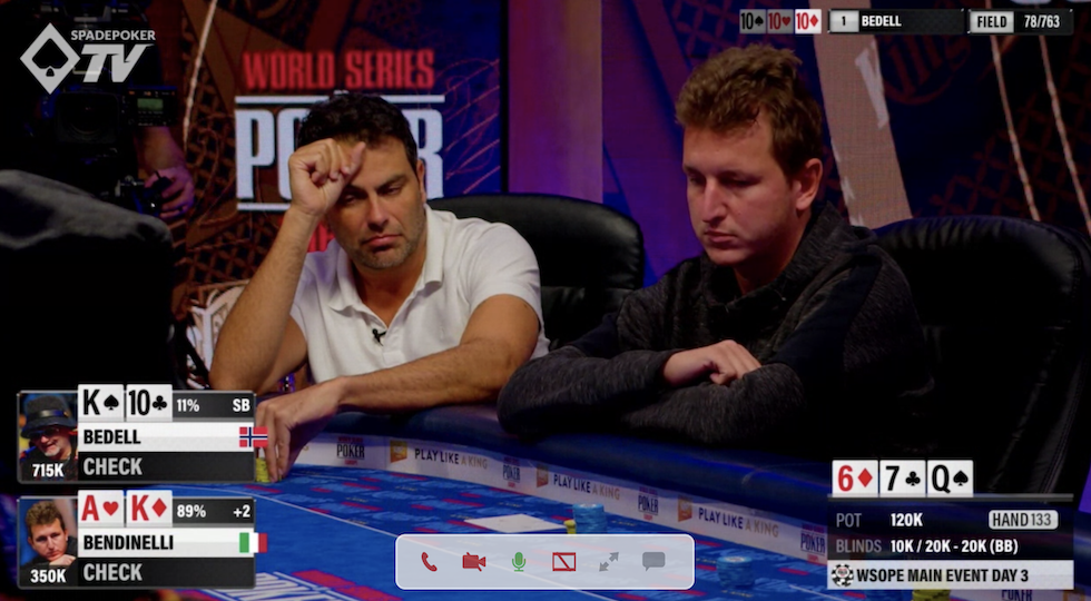 I super campioni del main event Wsop Europe in diretta streaming da Rozvadov