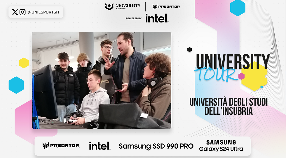 University Tour, obiettivo portare gaming e intrattenimento negli atenei