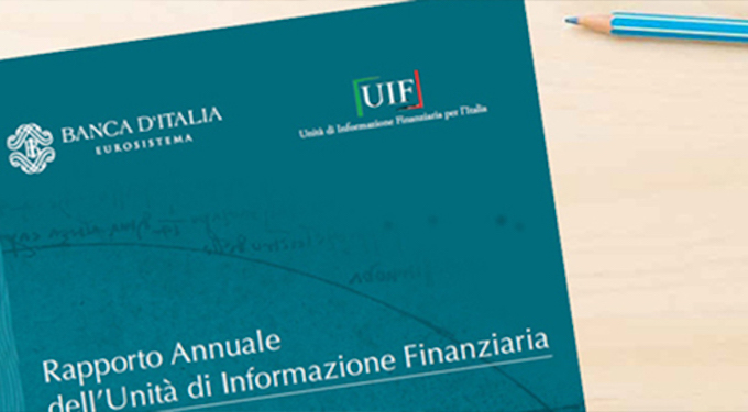 Uif Banca d’Italia: crollo del 25% segnalazioni operazioni sospette da gioco
