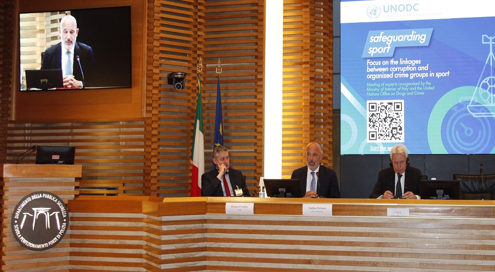 Scommesse illegali e match fixing, esperti a confronto al seminario di Unodc
