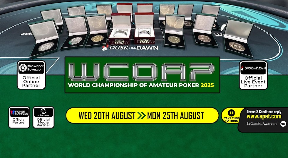 World Championship of Amateur Poker: tocca ai dilettanti a Nottingham a fine agosto